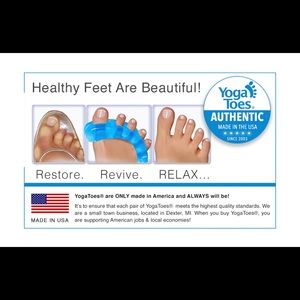 Yogatoes Gems Gel Toe Stretcher & Toe Separator